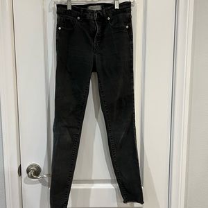 Madewell high waisted skinny jeans